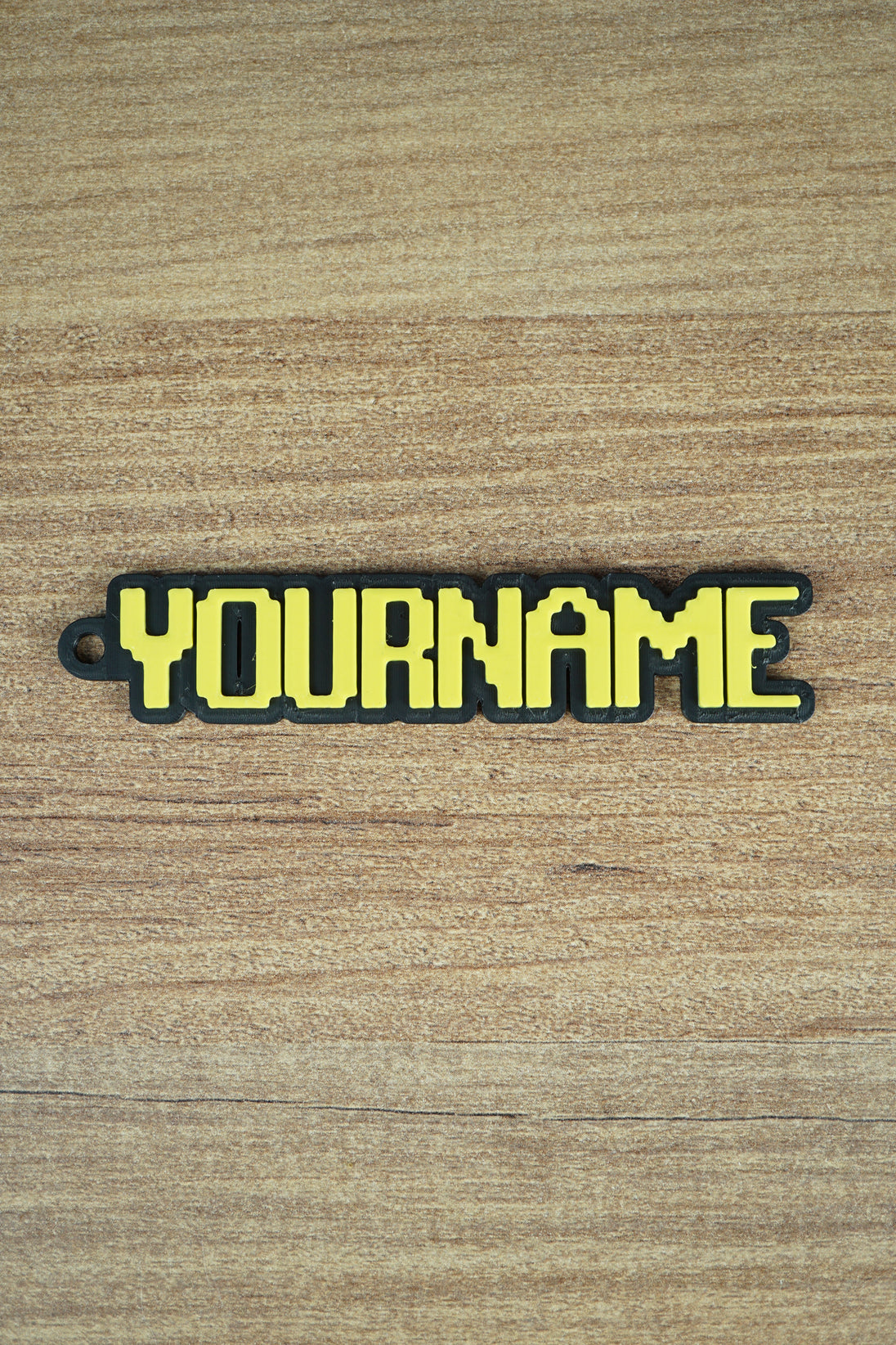 Custom Runescape Font Keyring 
