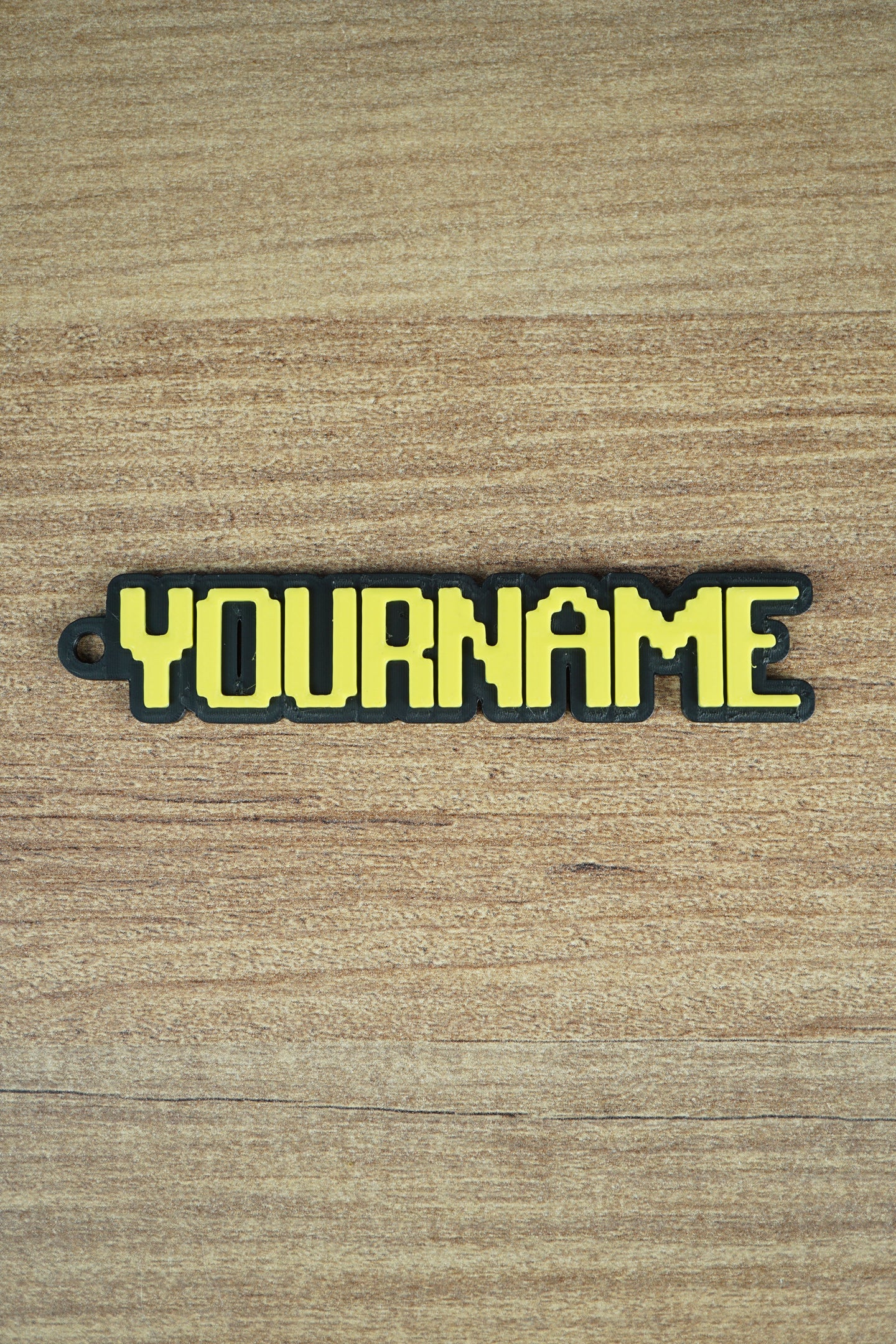 Custom Runescape Font Keyring 