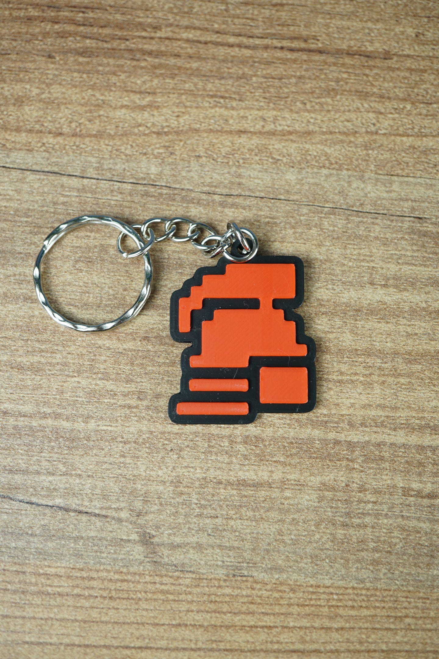 RuneScape Hardcore Ironman keyring red helm 3D printed accessory