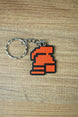 RuneScape Hardcore Ironman keyring red helm 3D printed accessory