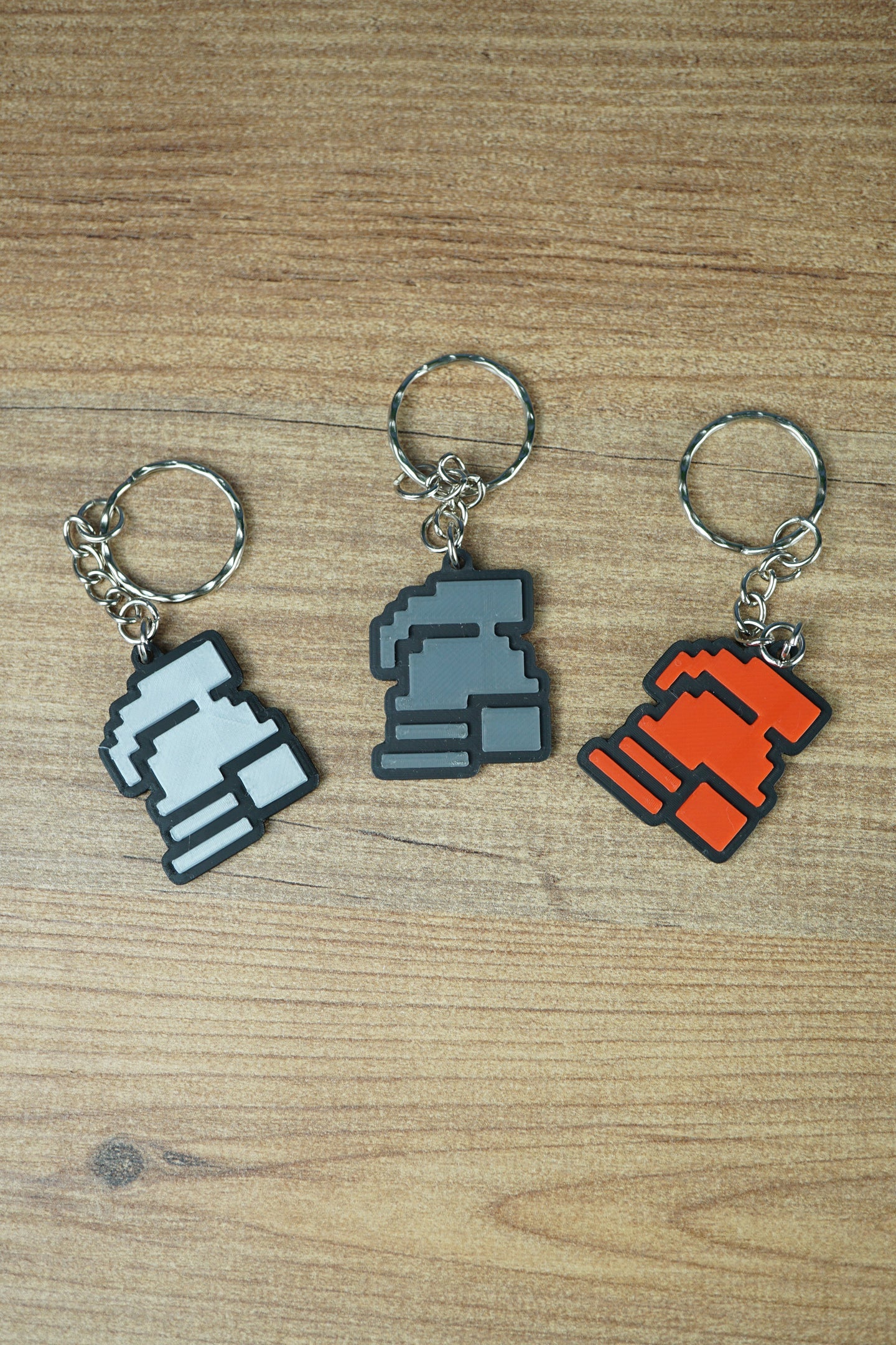 RuneScape Ironman keyring 3D printed OSRS gamer collectible accessory