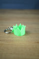 RuneScape green party hat keyring 3D printed gamer gift accessory