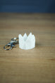 RuneScape white party hat keyring OSRS iconic holiday item collectible