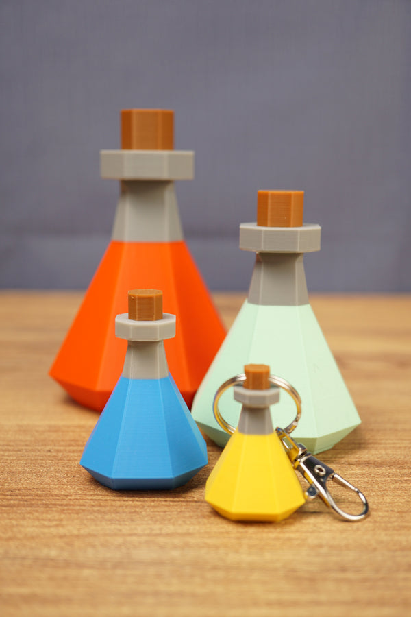 RuneScape potion bottle front view 3D printed OSRS collectible