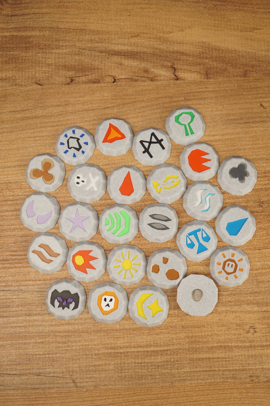 RuneScape rune magnet collection multiple OSRS rune variants