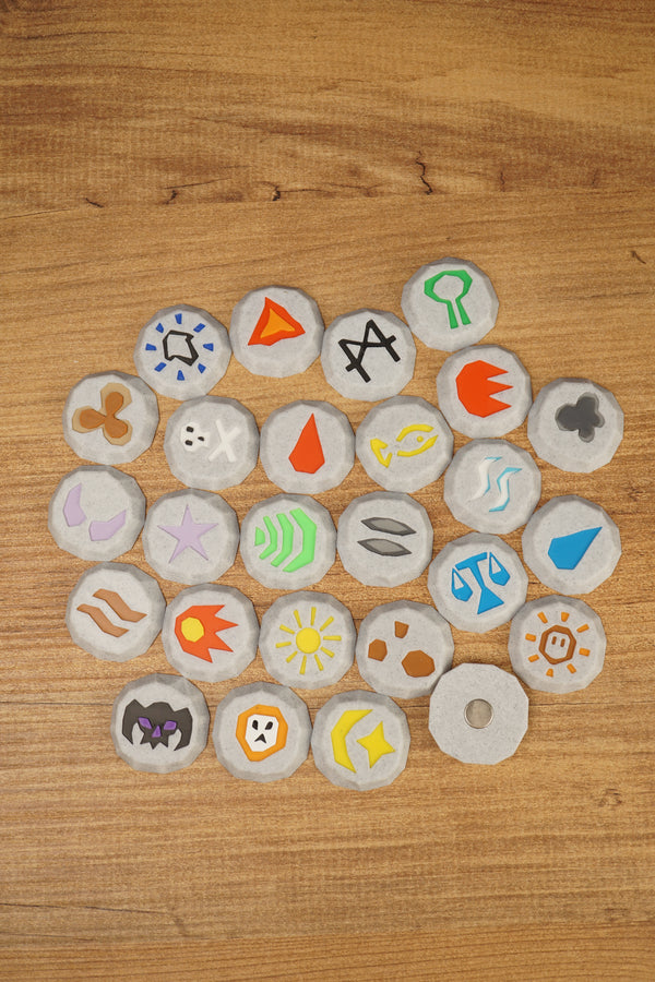 RuneScape rune magnet collection multiple OSRS rune variants