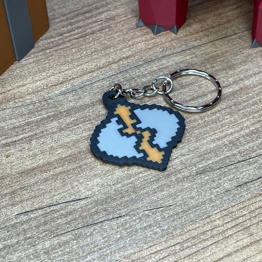 RuneScape 3D printed skill keyring gamer collectible