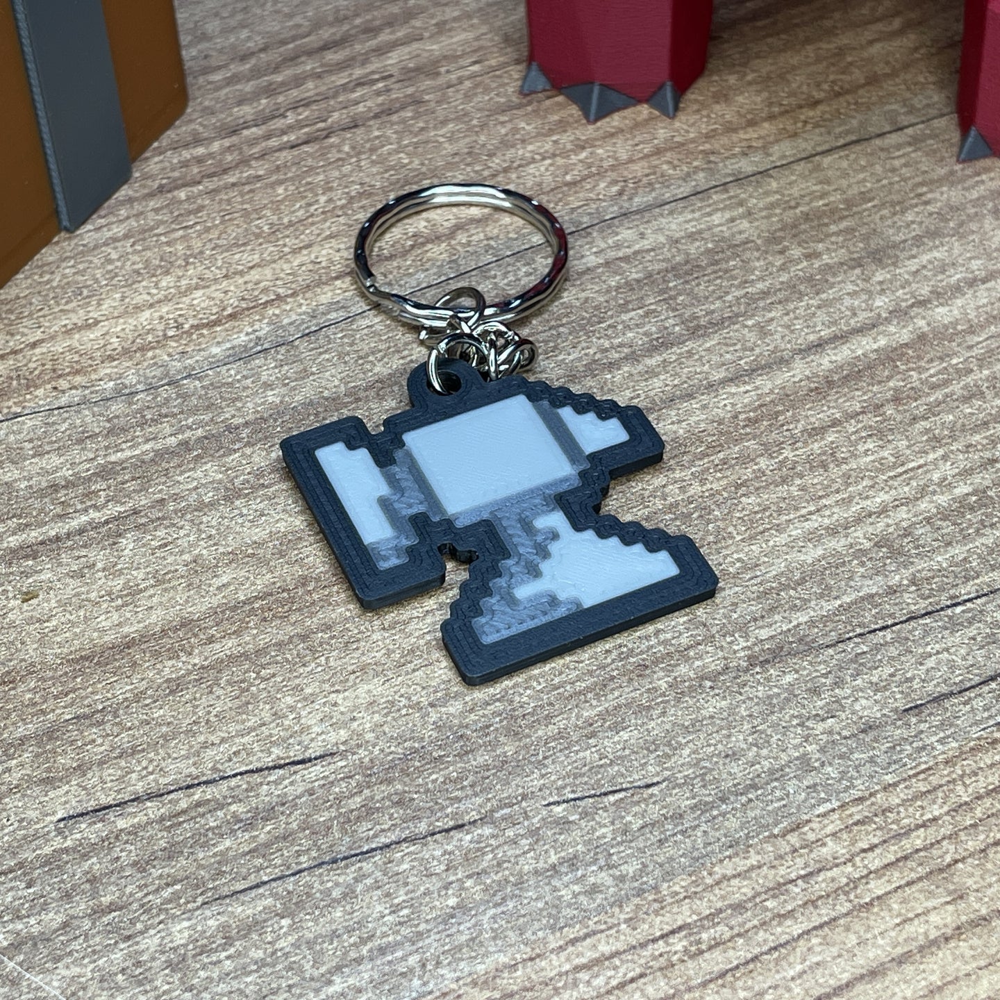 RuneScape 3D printed skill keyring gamer collectible