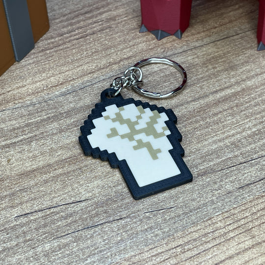 Strength skill icon keychain RuneScape collectible