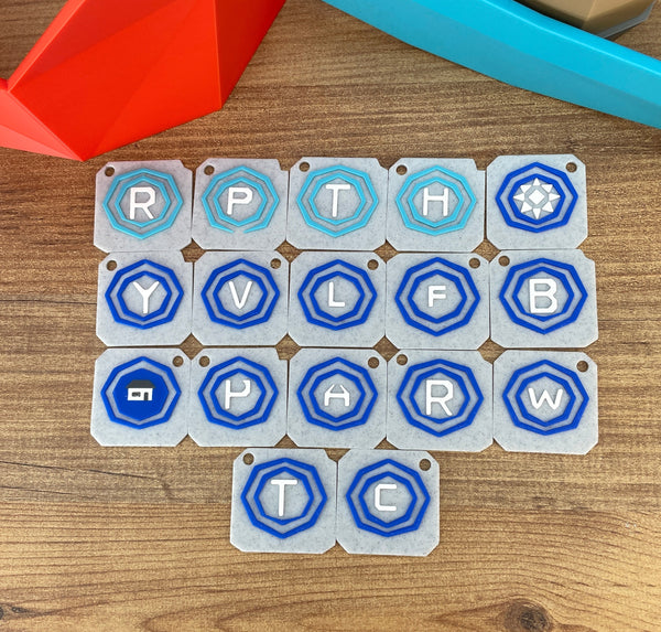 Old School RuneScape teleport tablet keyring 4cm