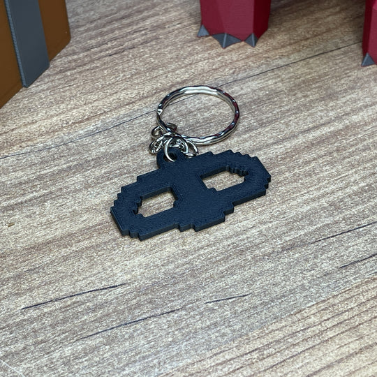 3D printed OSRS skill icon keychains