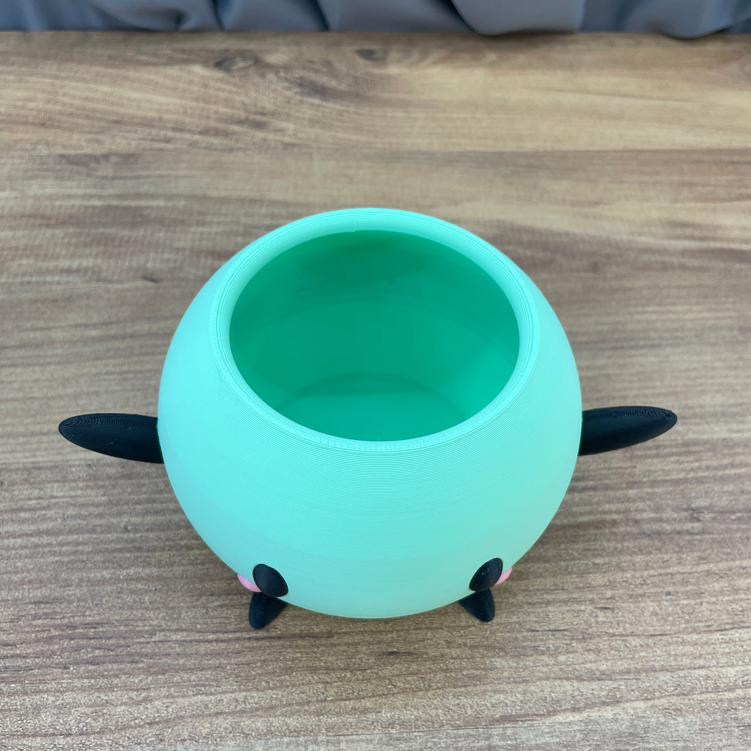 kawaii gaming decor junimo planter pastel colors