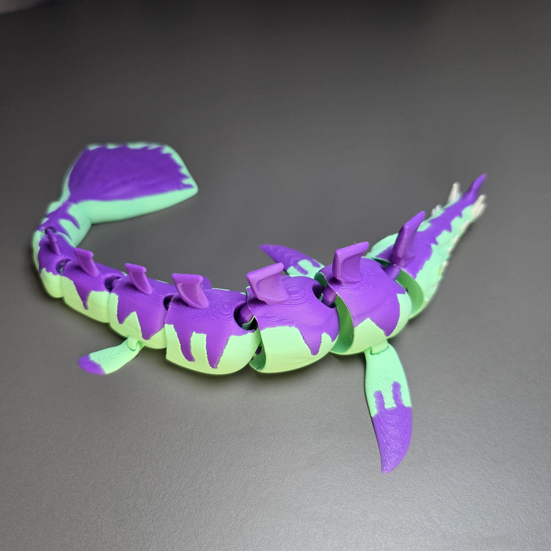 Close-Up of Articulated Segments on Stalker Figure