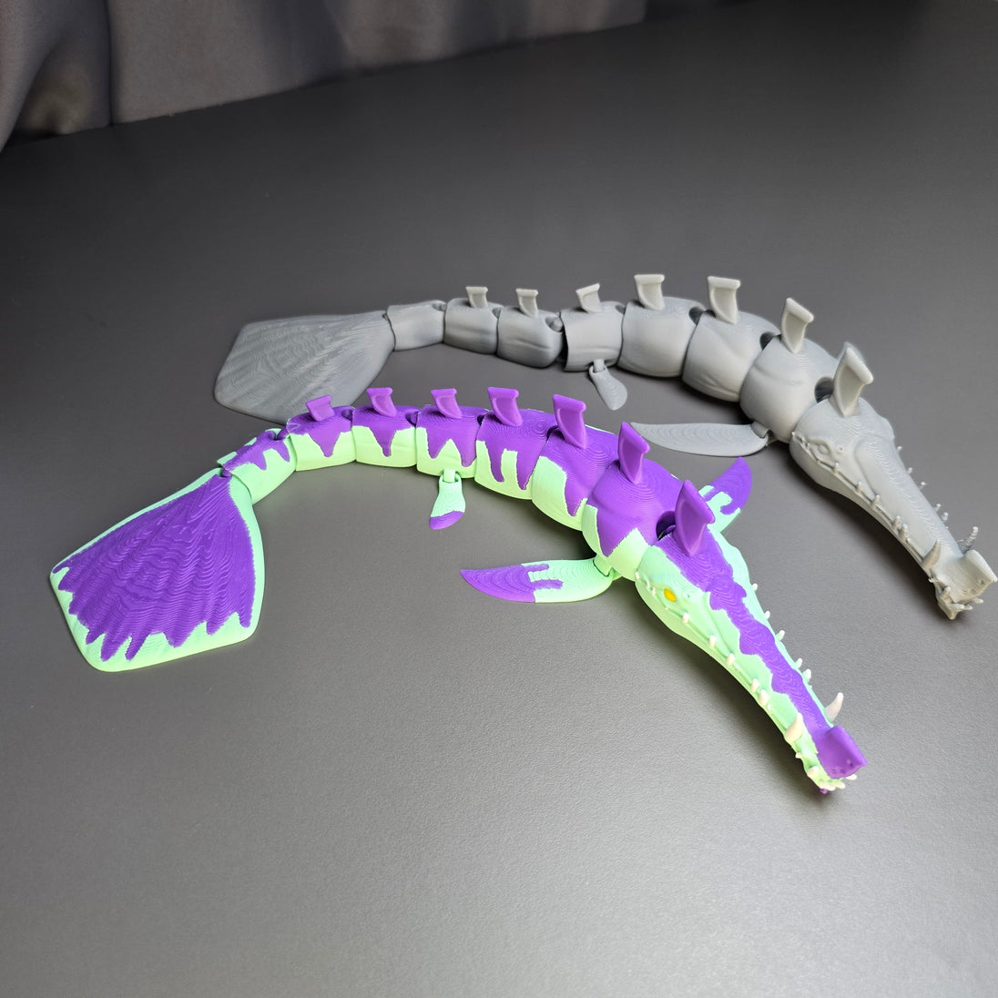 Full Colour and Grey Stalker Subnautica Toy – Articulated Collectible