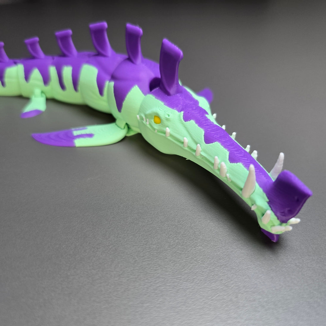 Full Colour Stalker Head Subnautica Toy – Articulated Collectible