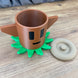 gaming themed pen holder warp totem design