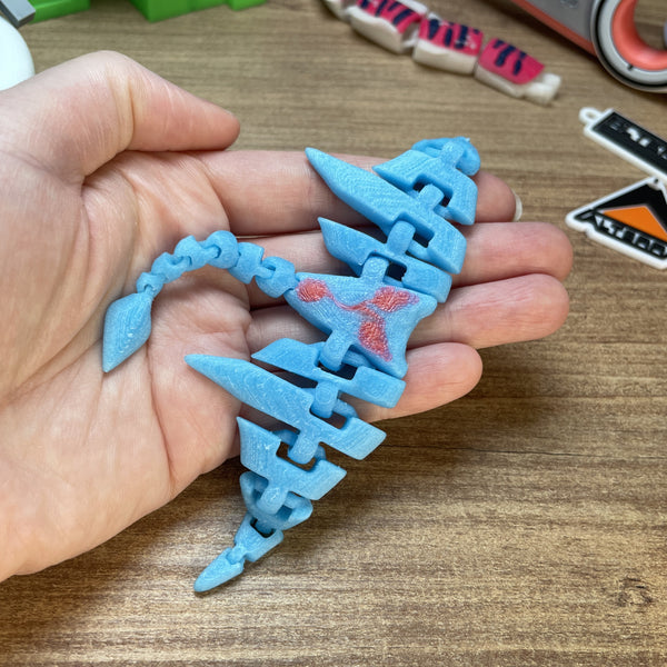 Articulated Subnautica Ghostray model for collectors
