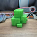 3D printed Subnautica Ion Cube on desk