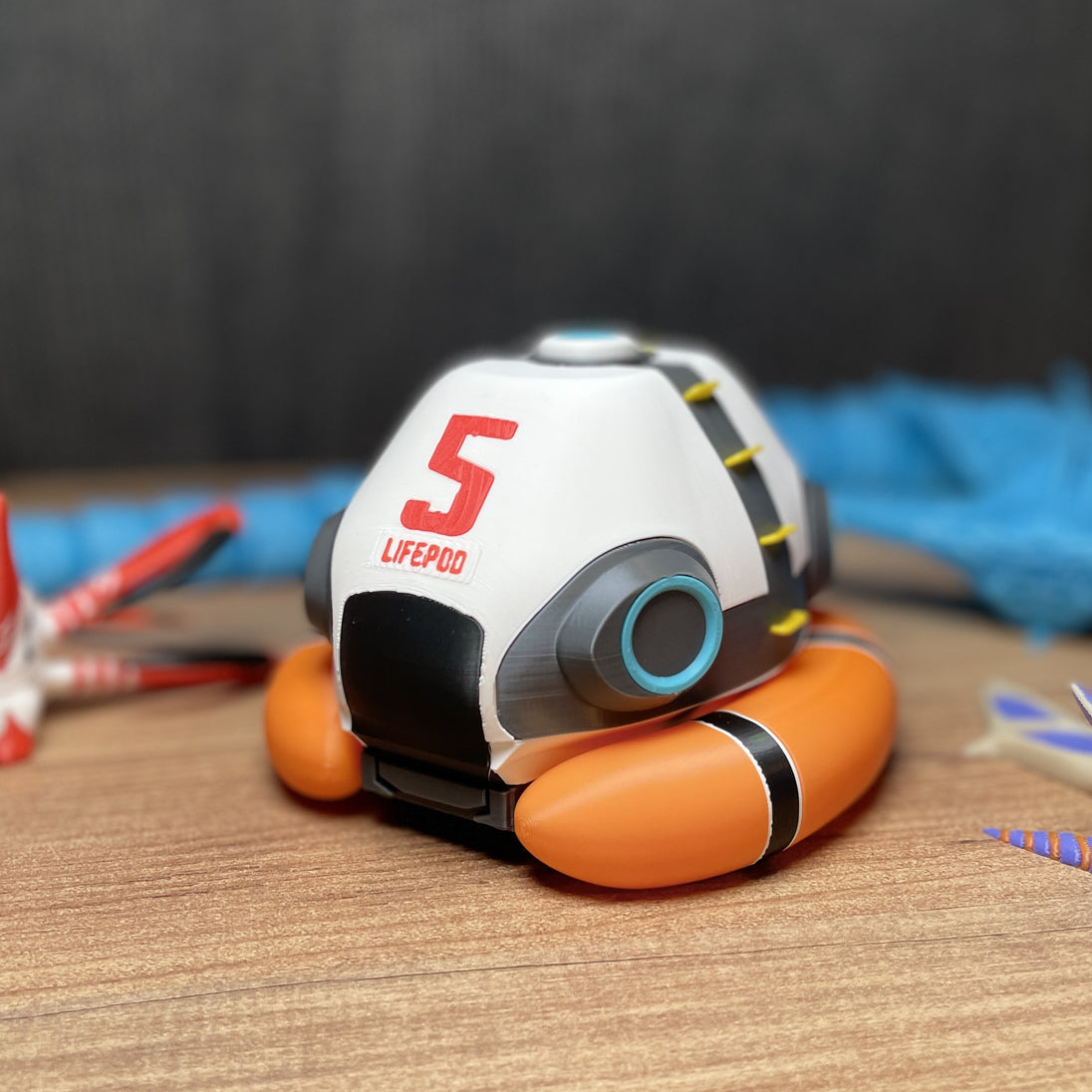 Game-accurate Subnautica Lifepod 5 collectible