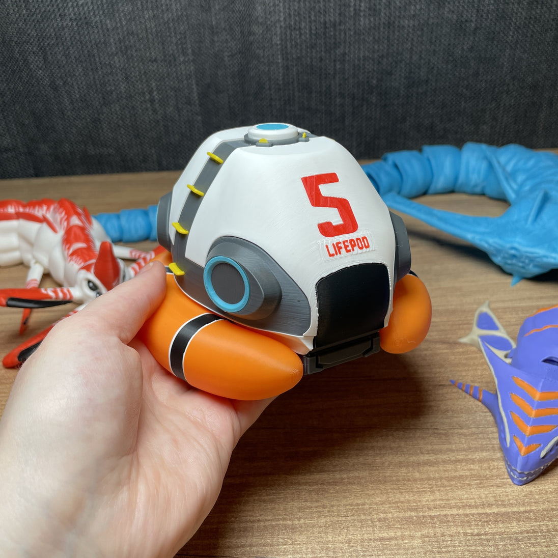 Subnautica Lifepod 5 fan display model