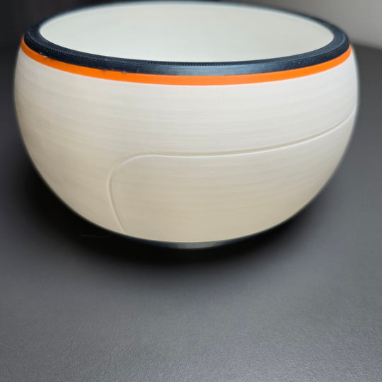 Side View of Composite Subnautica Style Plant Pot – 3D Print