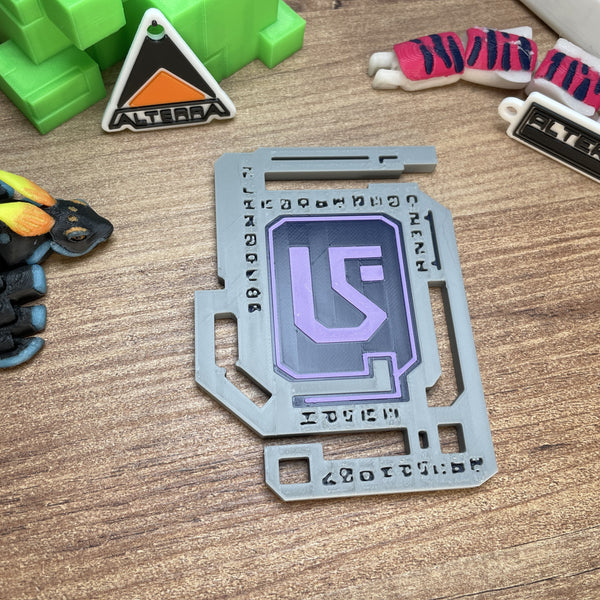 Purple tablet from Subnautica replica for fans