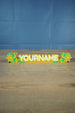 Sunny Blossoms Nameplate Palia 3D printed custom sign