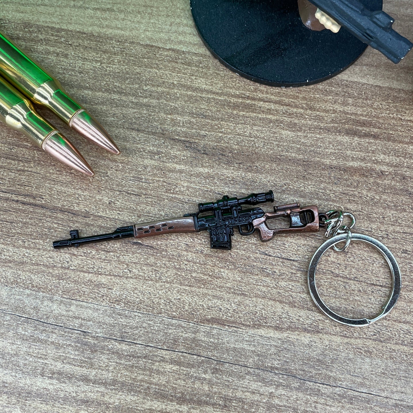 SVDS metal gun keyring inspired by Escape From Tarkov