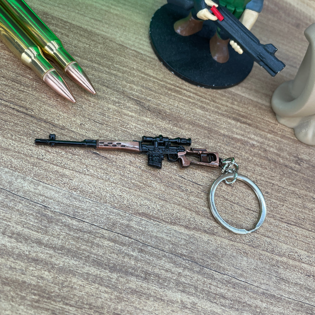 9cm SVDS rifle keychain for gamers