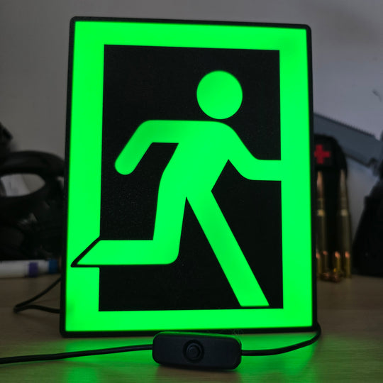 Escape From Tarkov Extraction Lamp in Gaming Setup
