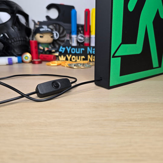 USB Cable Detail of Escape From Tarkov Extraction Lamp
