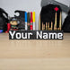 Personalized Escape From Tarkov Font Nameplate – Front View