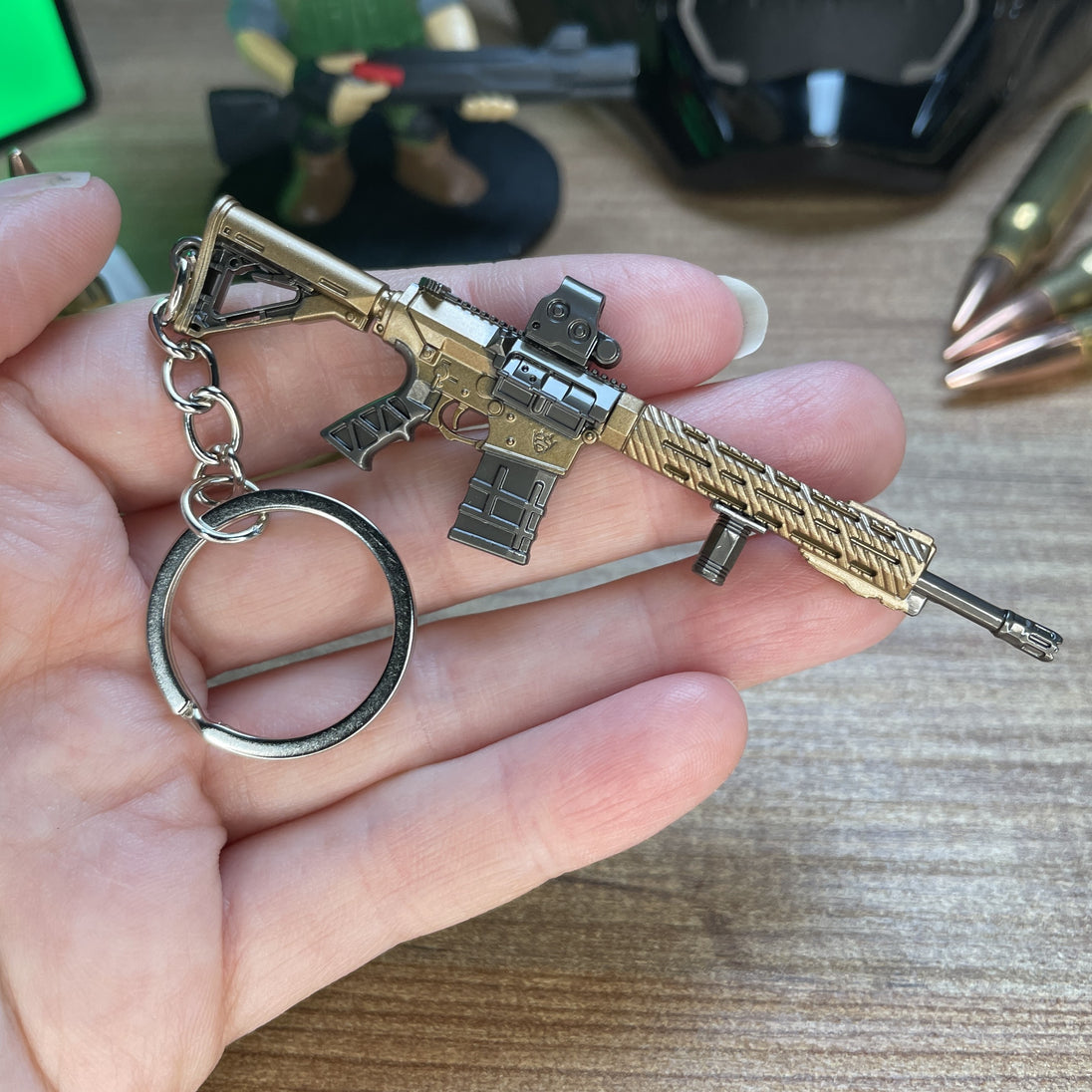 M4A1 rifle modded miniature collectible