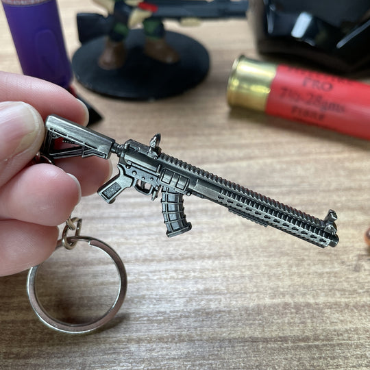 Escape from Tarkov inspired metal keyring
