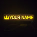 Edge of Darkness Edition Tarkov Nameplate – Gold Custom Light-Up Display Glow