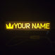Edge of Darkness Edition Tarkov Nameplate – Gold Custom Light-Up Display Glow