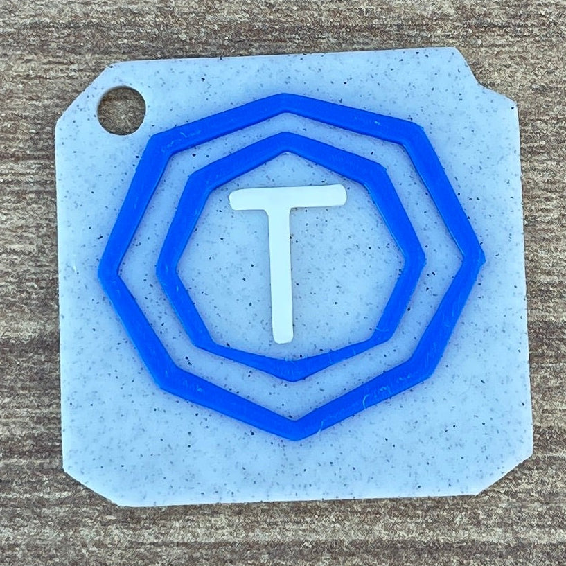 Old School RuneScape Taverley teleport tablet keyring