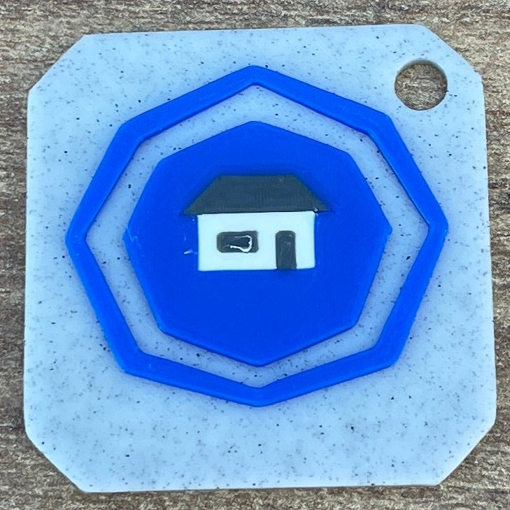 Old School RuneScape Teleport to House tablet keyring OSRS