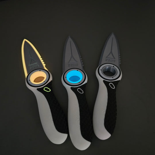 Subnautica Thermoblade Glow-in-the-Dark and Survival knife Glow 3D Printed
