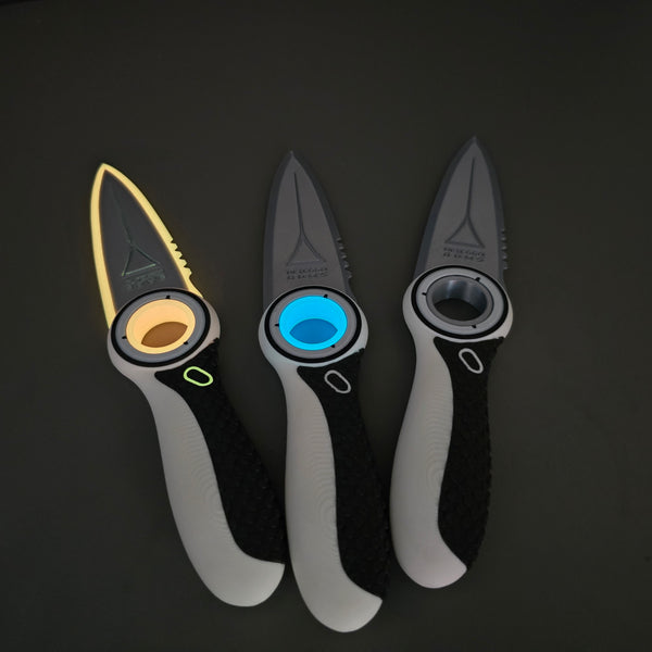 Subnautica Thermoblade Glow-in-the-Dark and Survival knife Glow 3D Printed