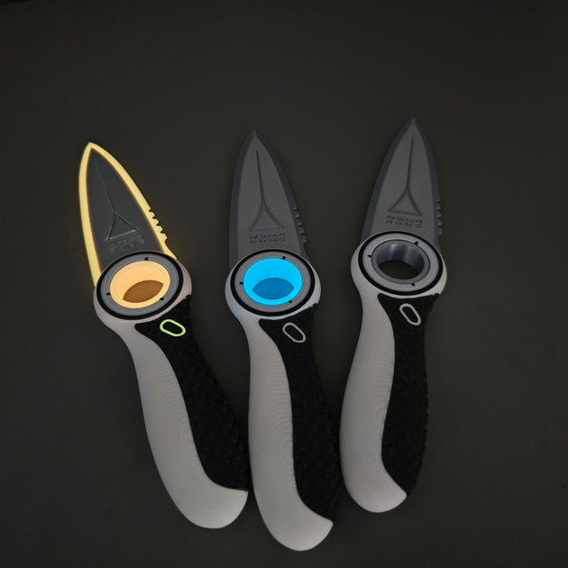 Subnautica Thermoblade Glow-in-the-Dark and Survival knife Glow 3D Printed