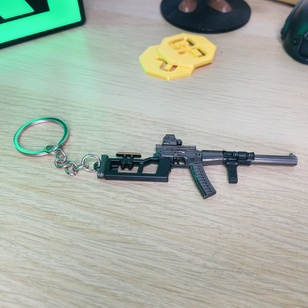 VSS Vintorez Sniper Rifle Keychain Replica Front View