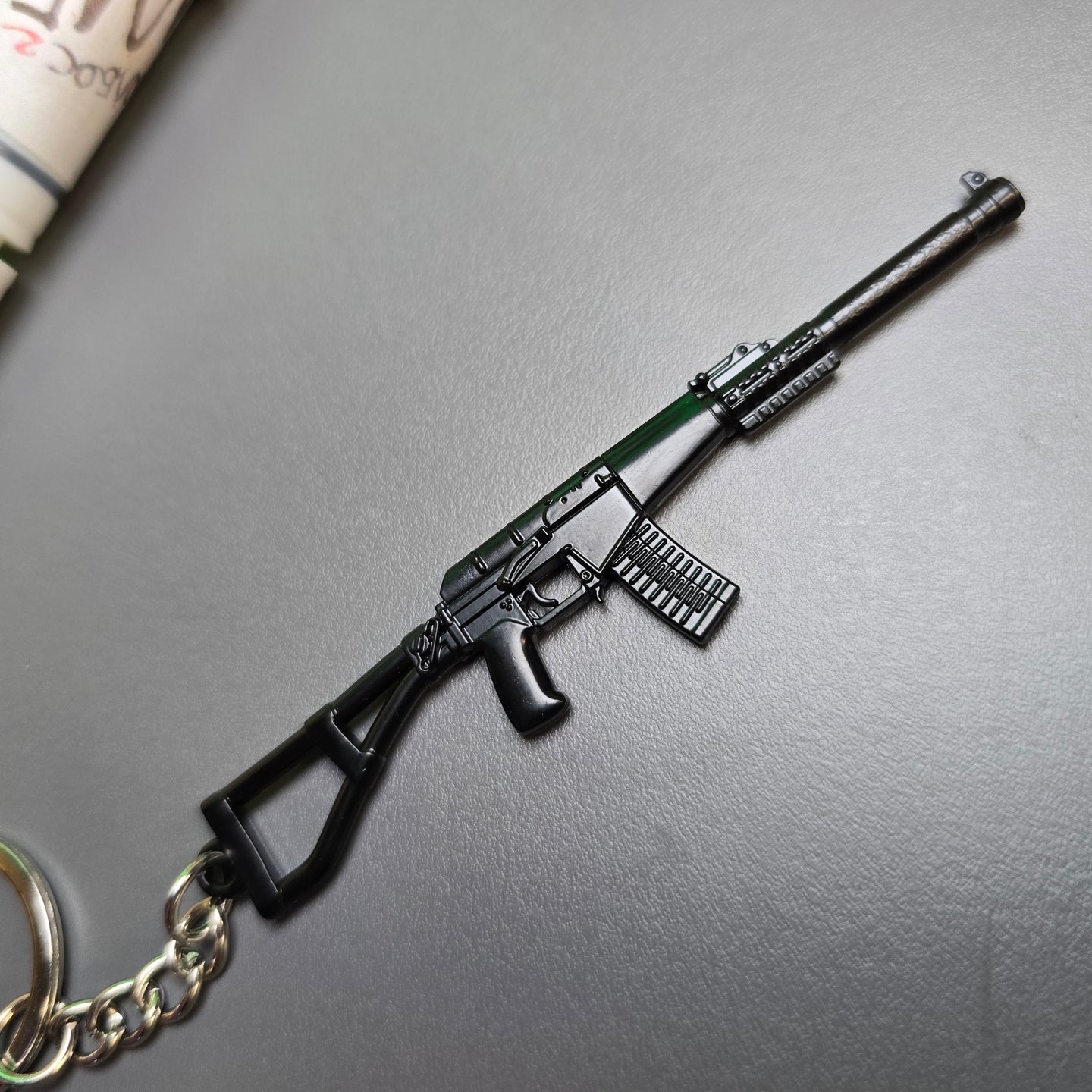 VSS Vintorez Sniper Rifle Keychain Replica In Hand