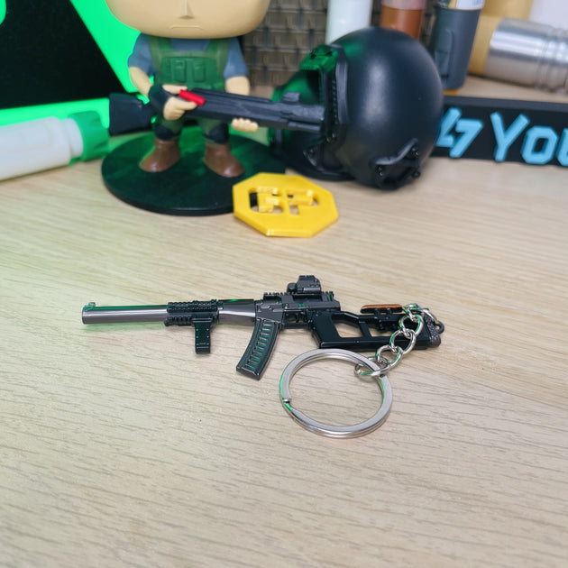 VSS Vintorez Sniper Rifle Keychain Replica In Hand